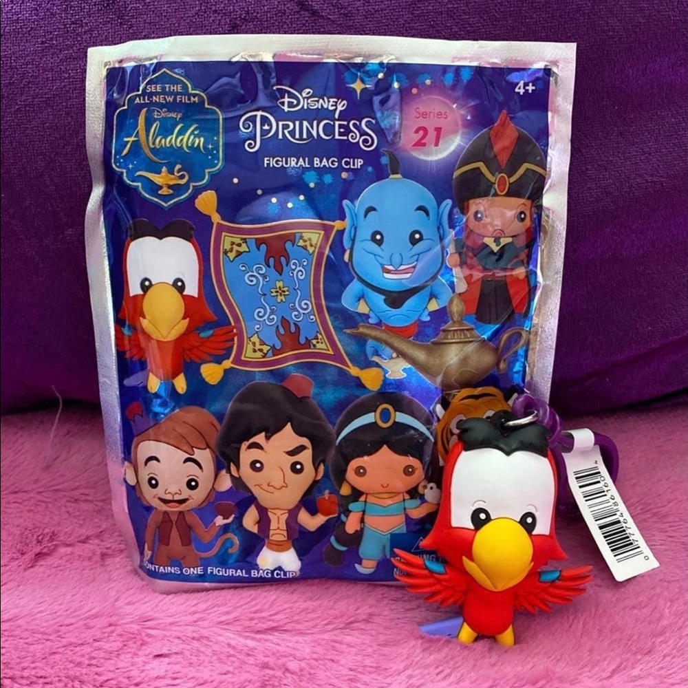 Disney Aladdin's Iago Figural Bag Clip
